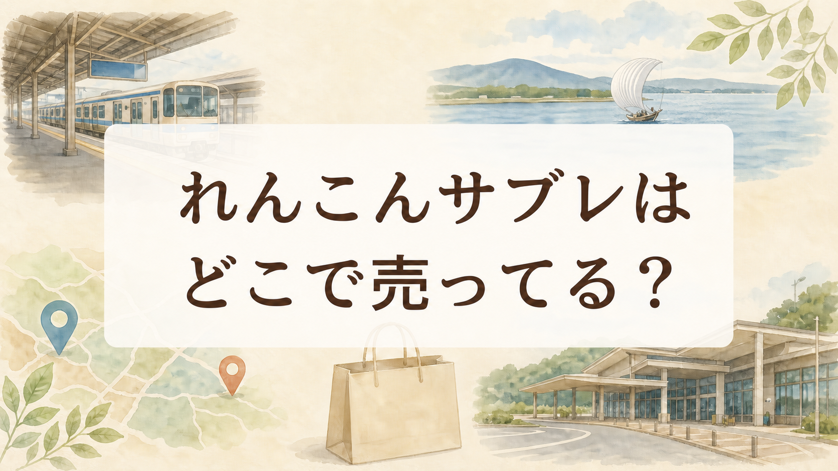 れんこんサブレはどこで売ってる