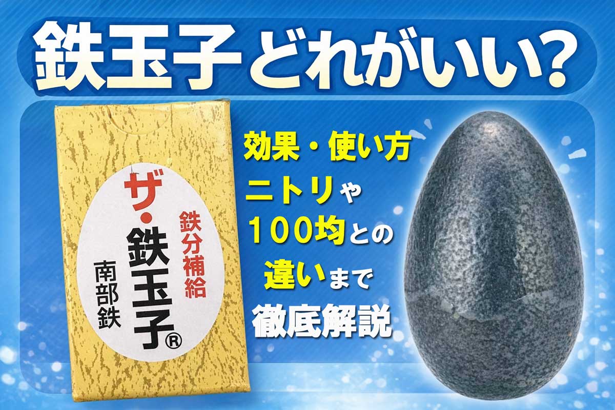 鉄玉子どれがいい？