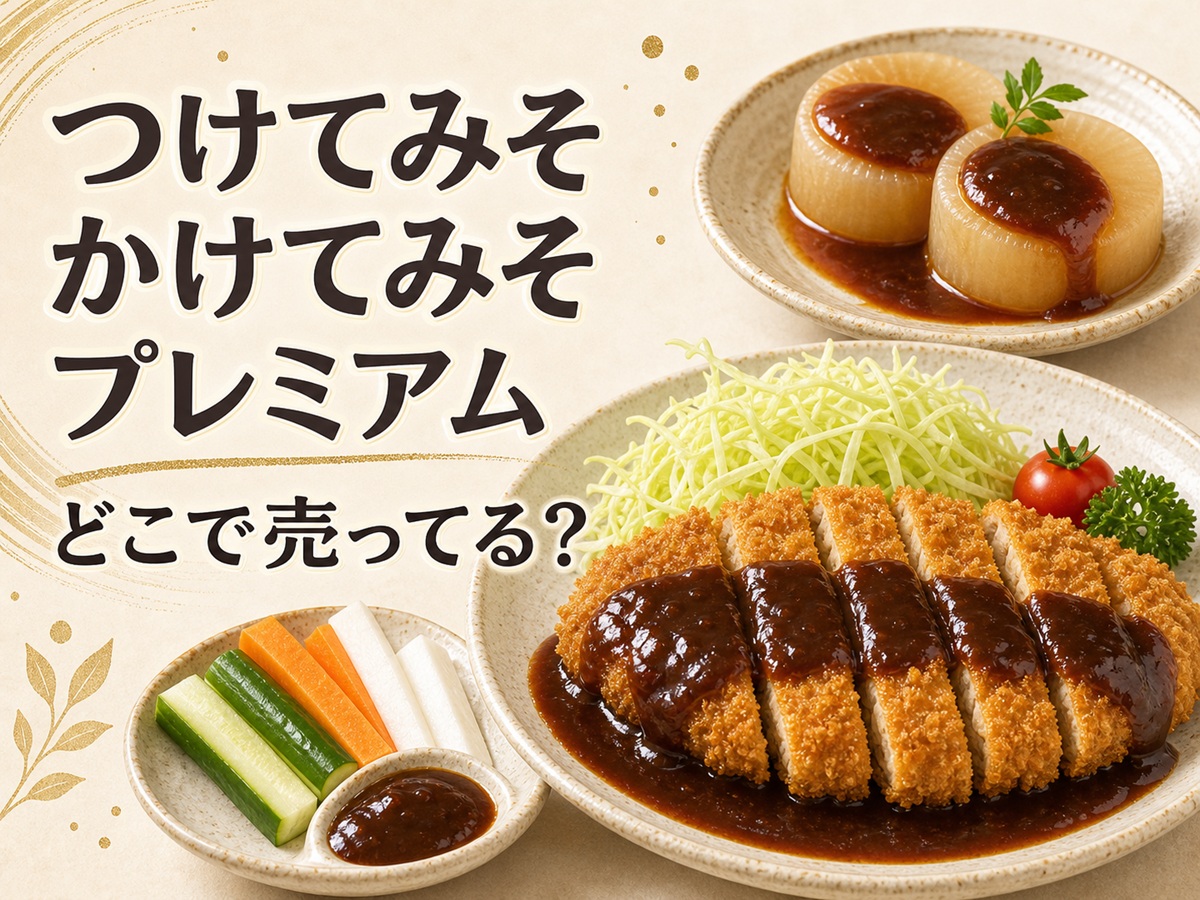 つけてみそかけてみそプレミアムはどこで売ってる