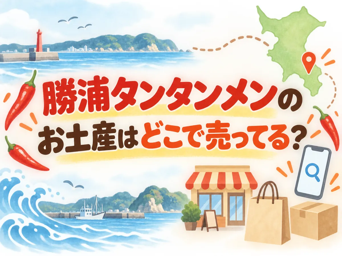 勝浦タンタンメンのお土産はどこで売ってる