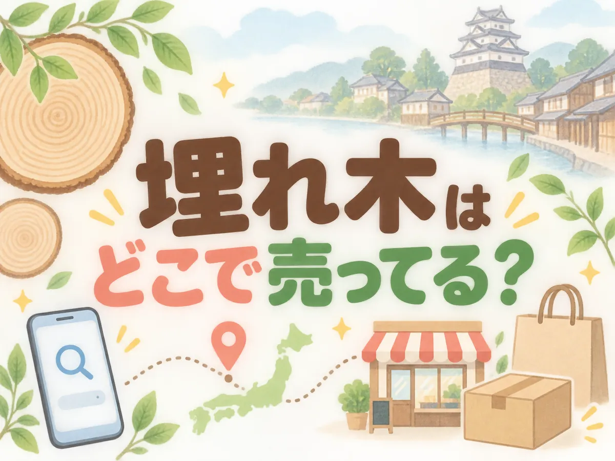 埋れ木はどこで売ってる
