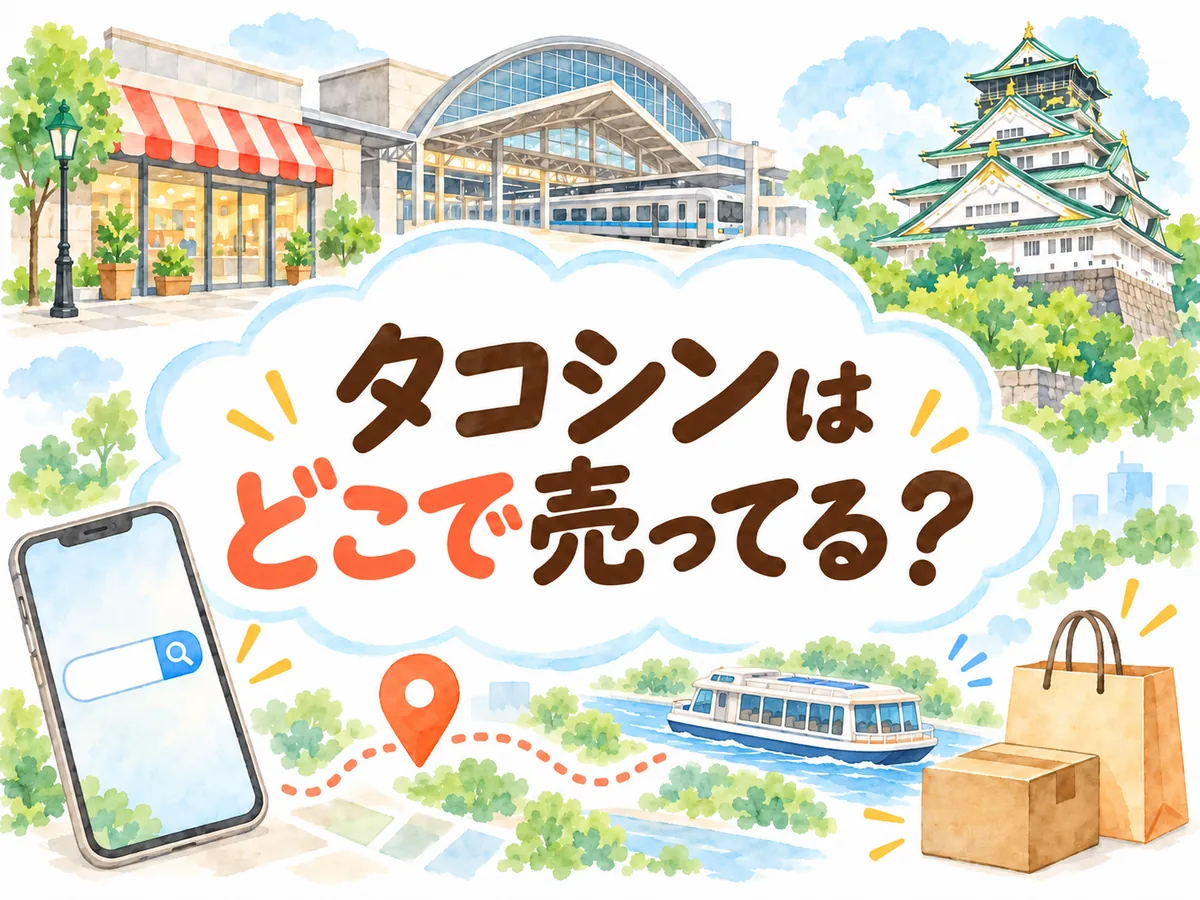 タコシンはどこで売ってる